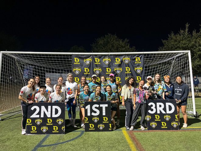 The women's podium — 1st, 2nd and 3rd — in Orlando