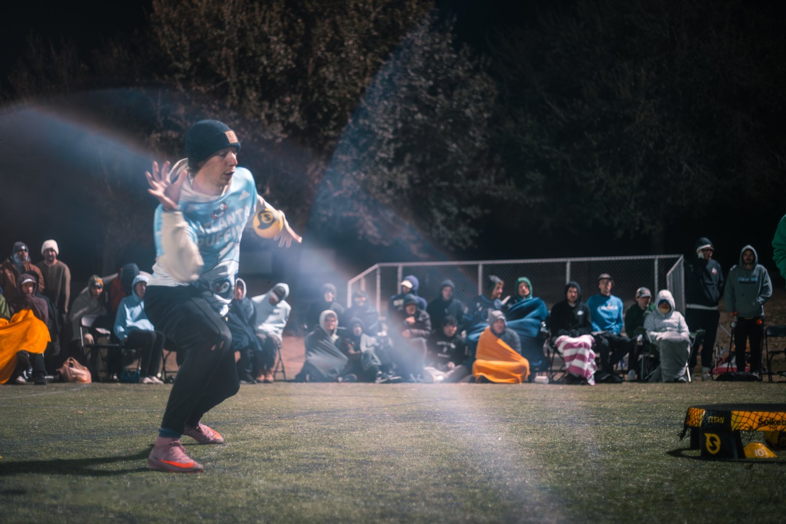 A night final under the lights